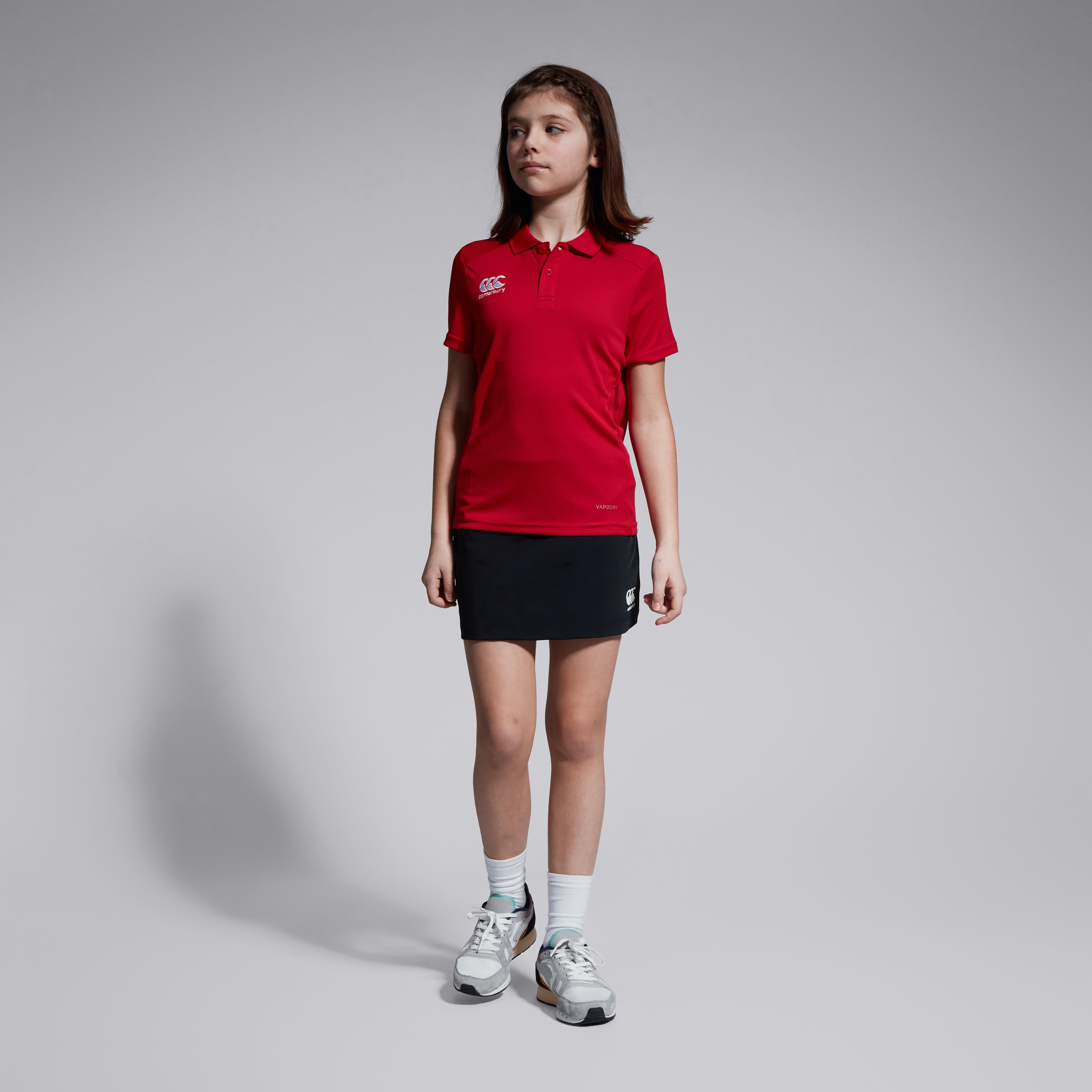 canterbury-club-dry-polo-junior-unisex-rosso image 5