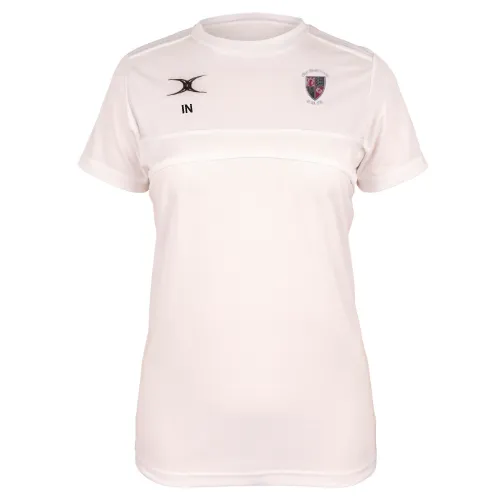 gilbert-rugby-old-brodleians-rufc-donna-t-shirt-photon-ii-manica-corta-bianca image 1