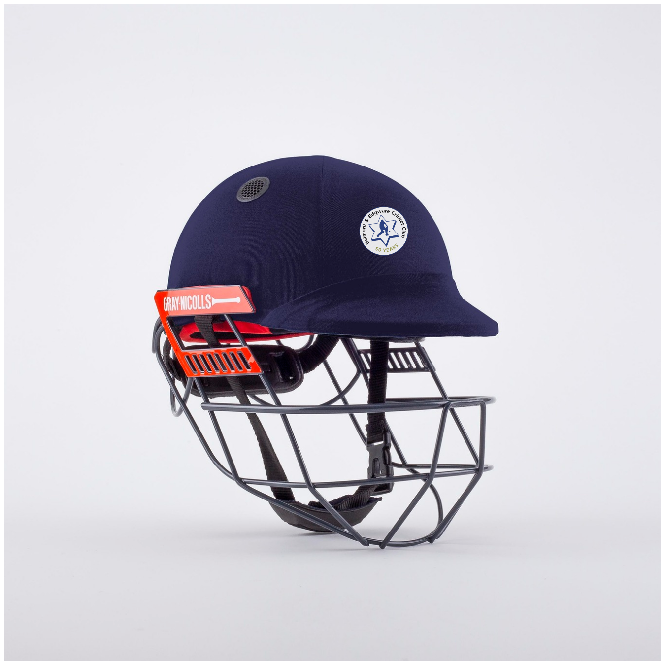 gray-nicolls-ultimate-360-casco-cricket-belmont-edgware-cc-senior-blu-navy image 1