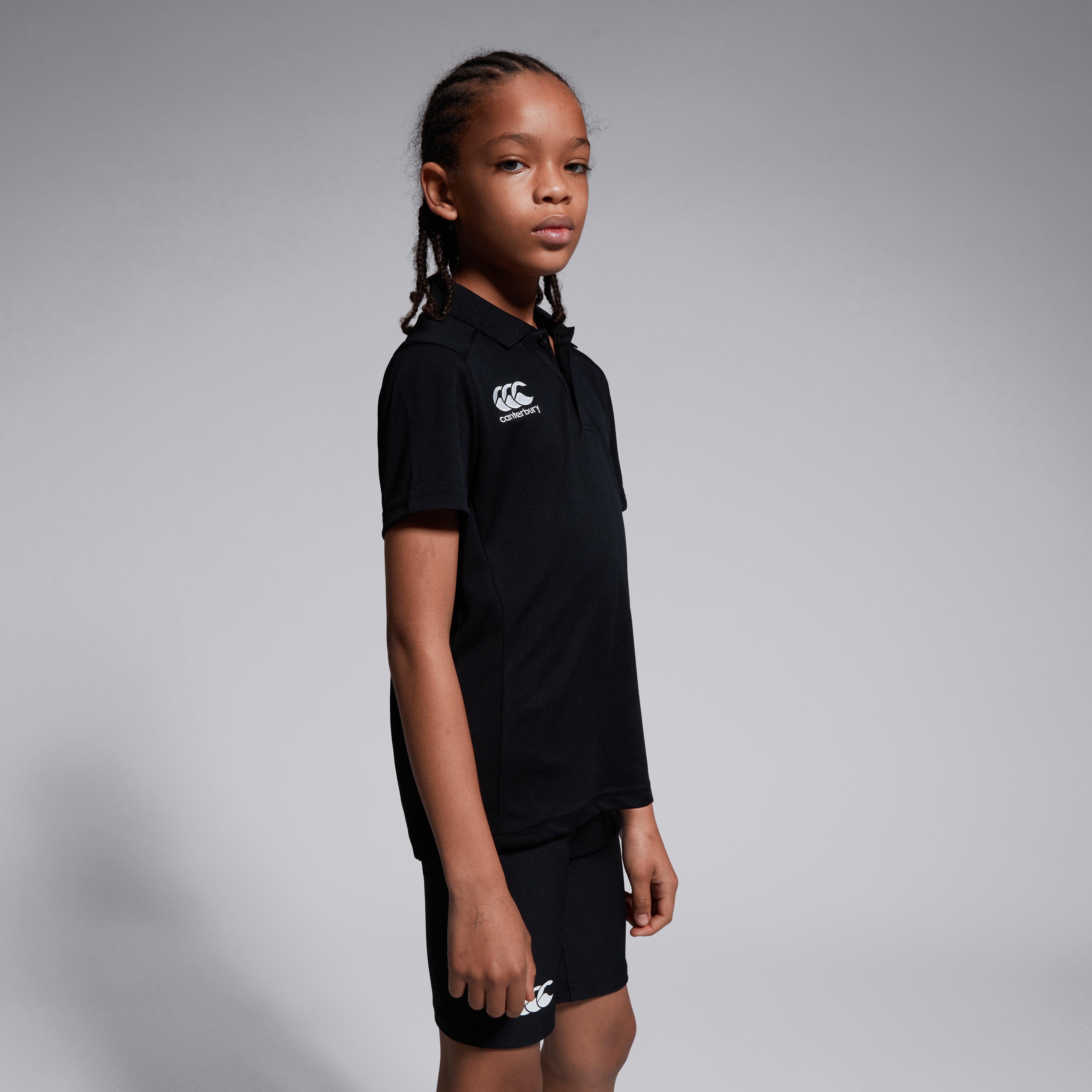 canterbury-club-dry-polo-junior-unisex-nero image 5