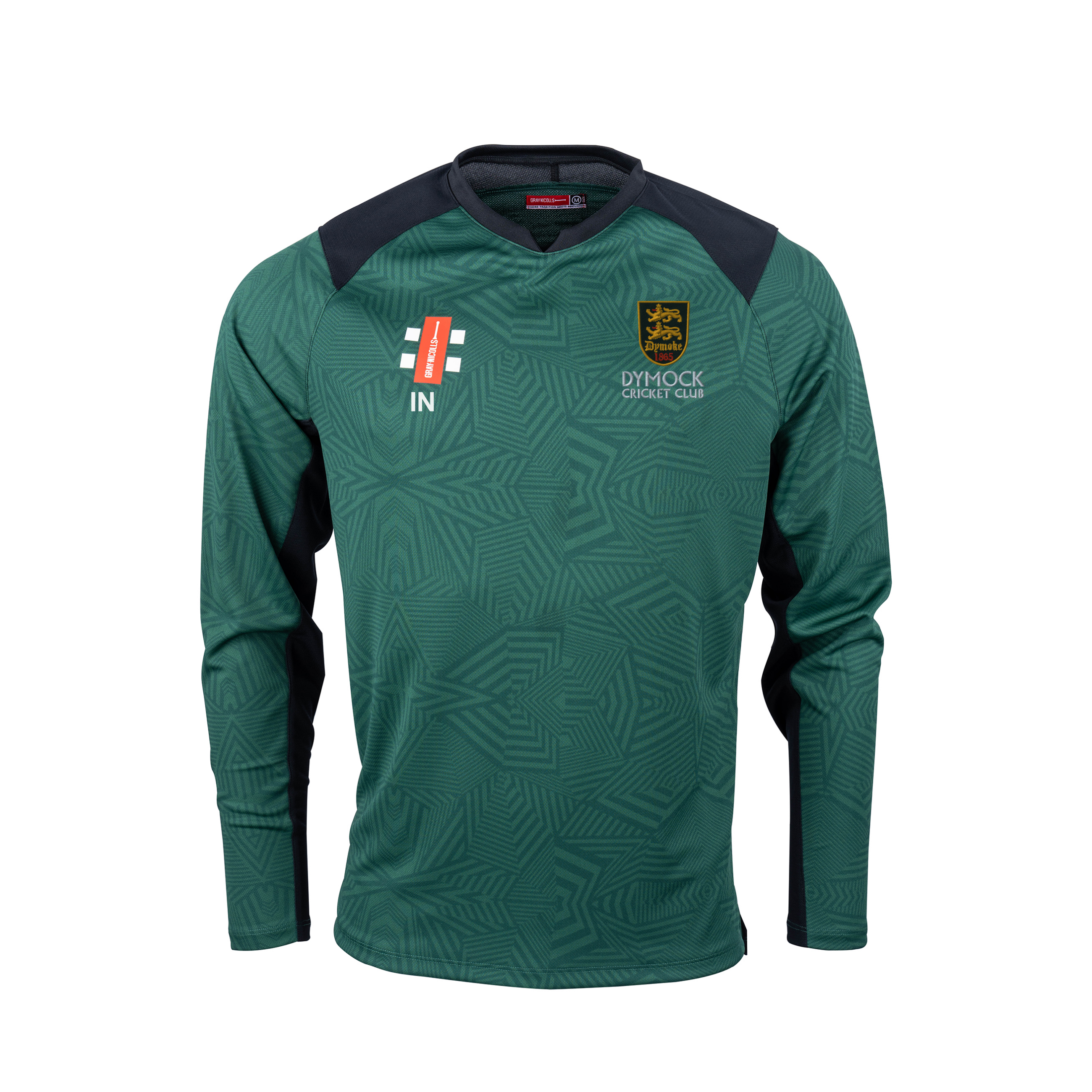 gray-nicolls-dymock-cc-pro-performance-v2-maglia-t20-manica-lunga-senior-verde-n image 1