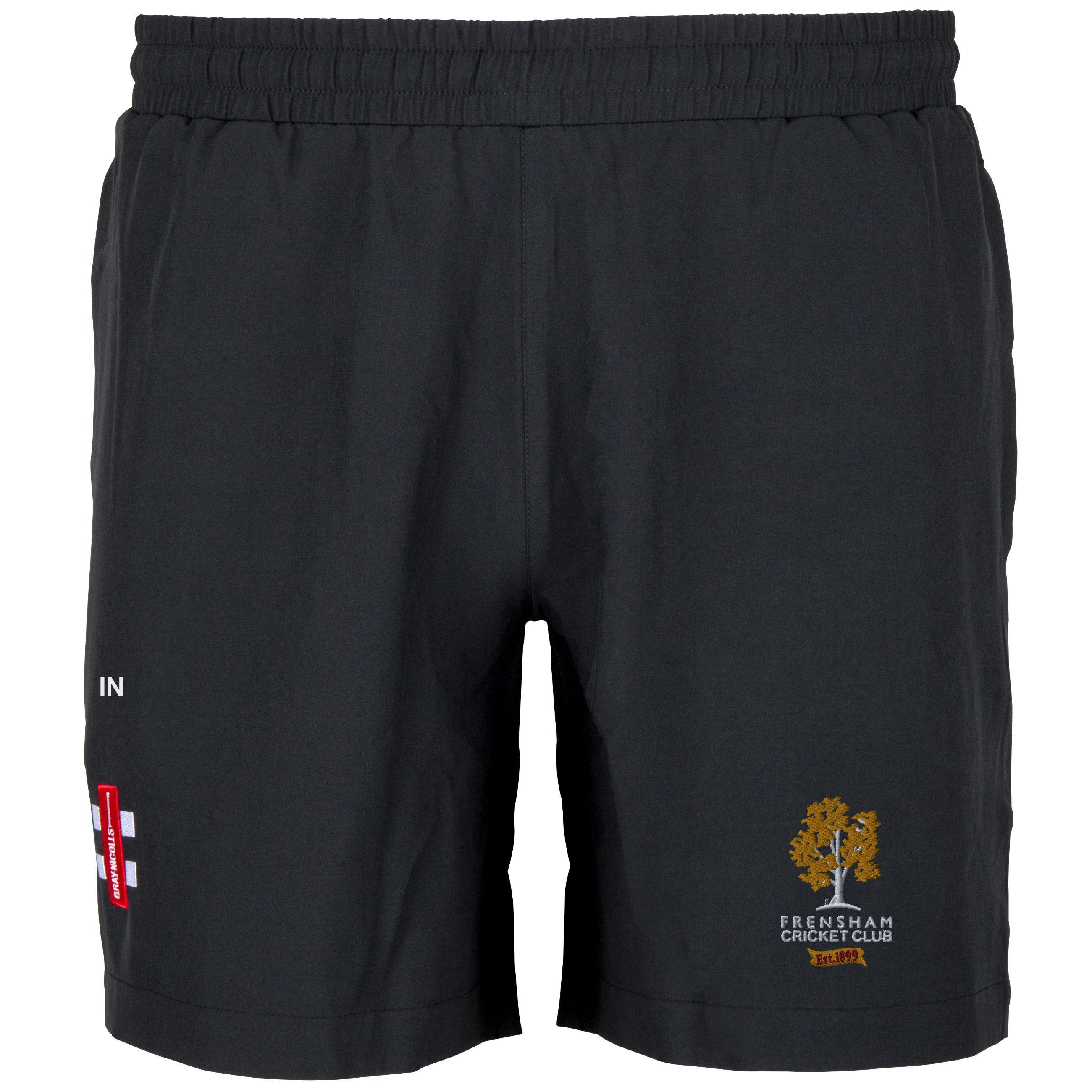 gray-nicolls-frensham-cc-senior-pantaloncini-velocity-neri image 1