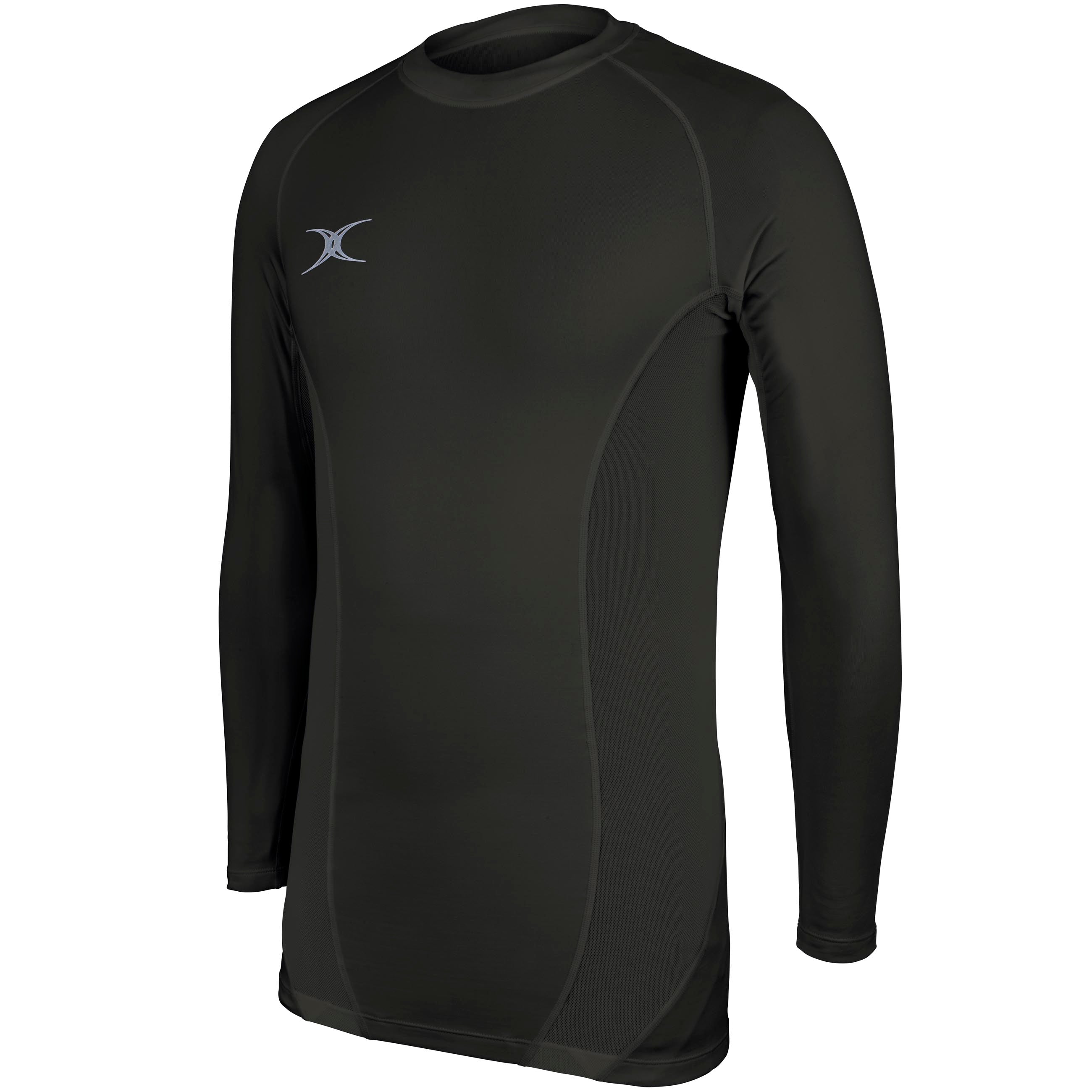 gilbert-rugby-atomic-x-ii-top-baselayer-junior-nero image 1