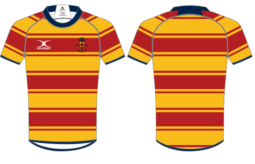 gilbert-rugby-omega-camicia-polo-collo-medway-rfc-senior-uomo image 1