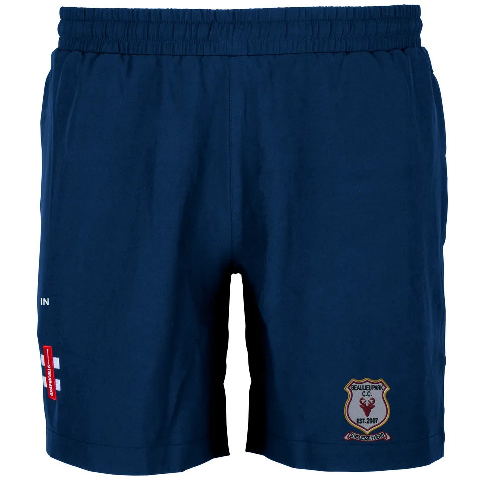 gray-nicolls-velocity-shorts-cricket-junior-beaulieu-park-cc-navy image 1