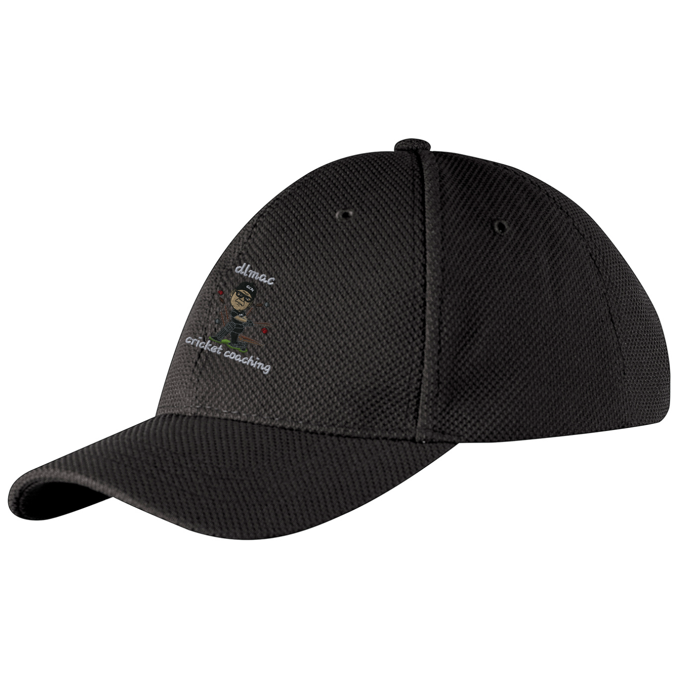 gray-nicolls-dlmac-cricket-coaching-cappellino-cricket-adulto-nero image 1