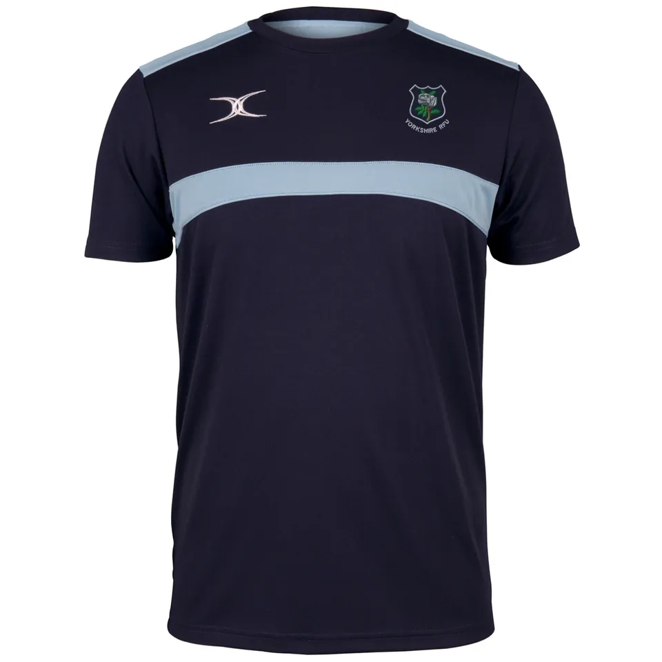 gilbert-rugby-photon-t-shirt-uomo-blu-navy-azzurro-yorkshire-pdg image 1
