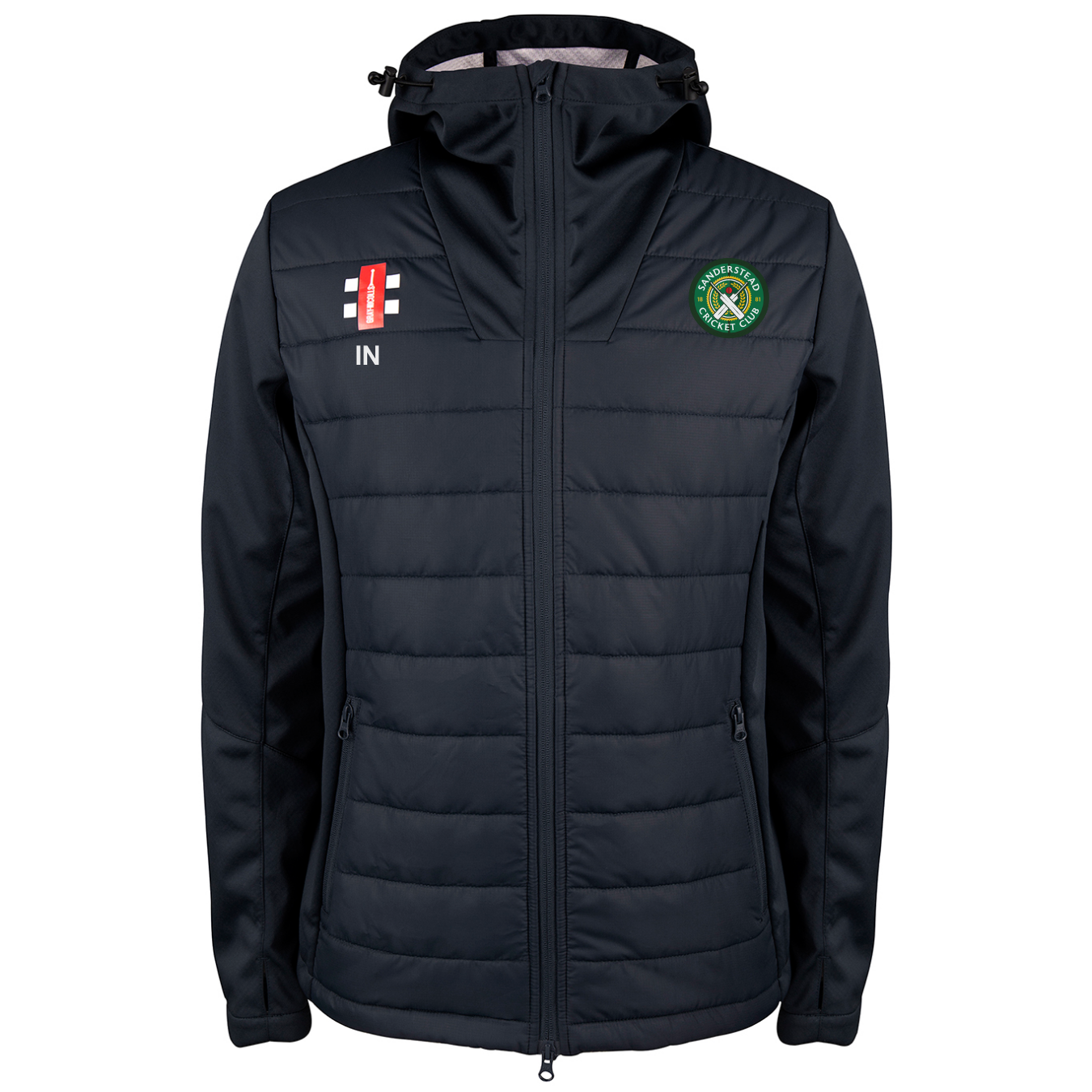 gray-nicolls-sanderstead-cc-pro-performance-giacca-training-adulto-nero image 1