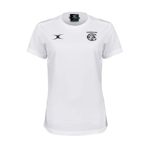 gilbert-rugby-cumbernauld-rfc-junior-photon-ii-t-shirt-a-maniche-corte-bianca image 1