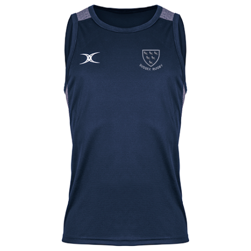 gilbert-rugby-sussex-rfu-adult-pro-vest-dark-navy image 1