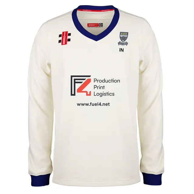gray-nicolls-pro-performance-maglione-match-adulto-avorio-navy-sunbury-cc image 1