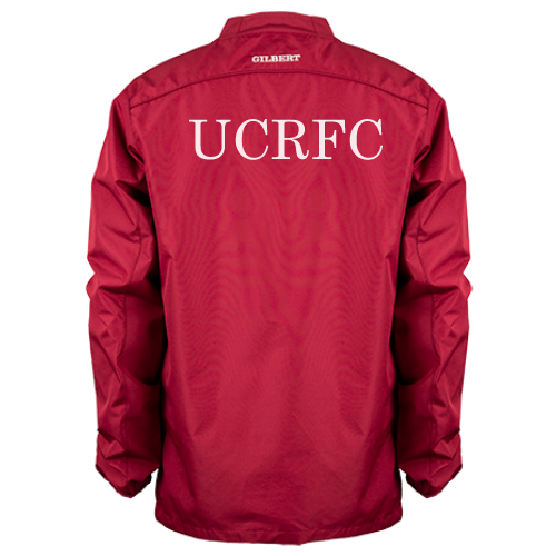 gilbert-rugby-photon-giacca-warm-up-uomo-senior-university-college-rugby-maroon image 2