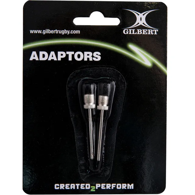 gilbert-rugby-stirrup-adaptors-adattatori-per-pompa-a-staffa-argento-confezione- image 1