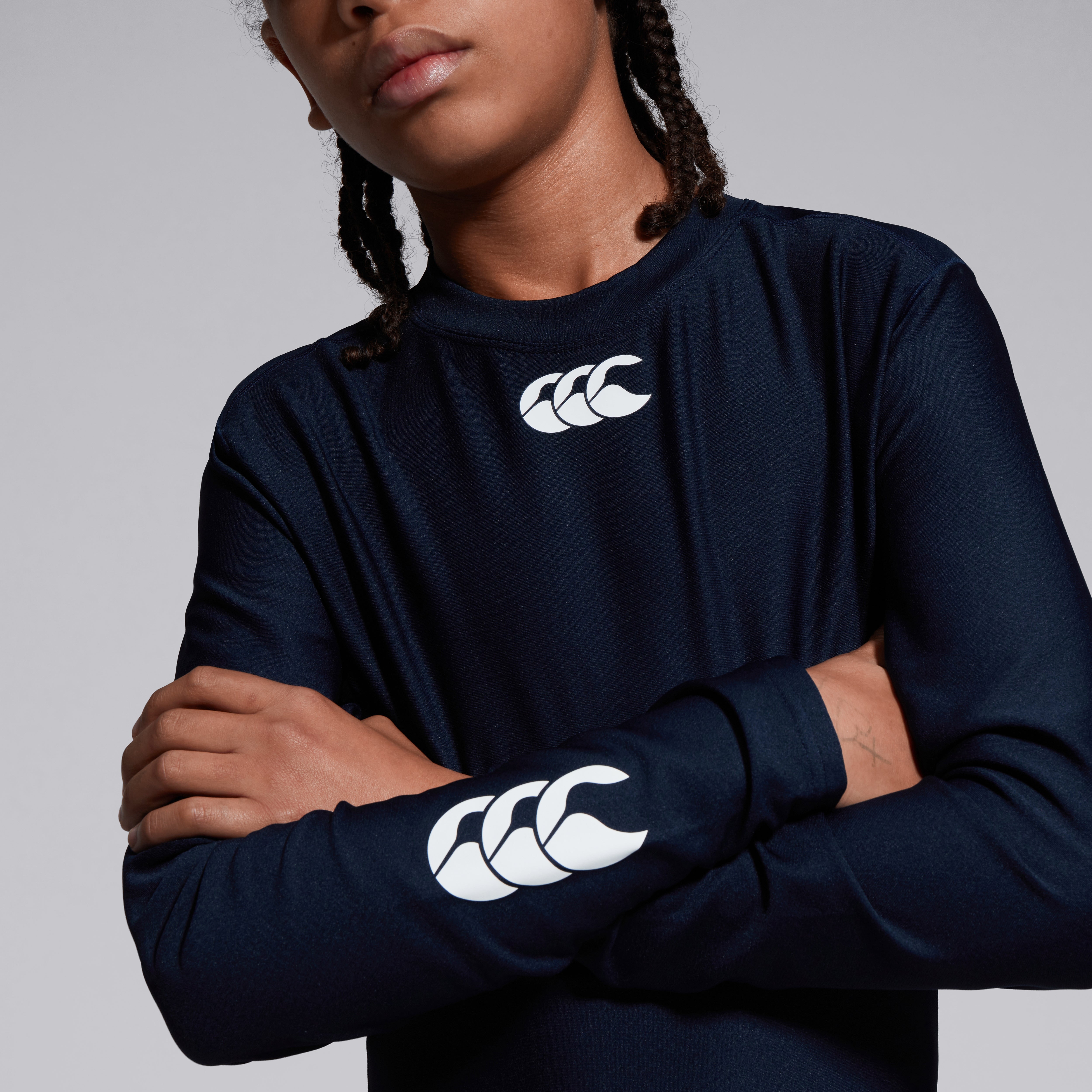 canterbury-thermoreg-top-manica-lunga-junior-unisex-navy image 6