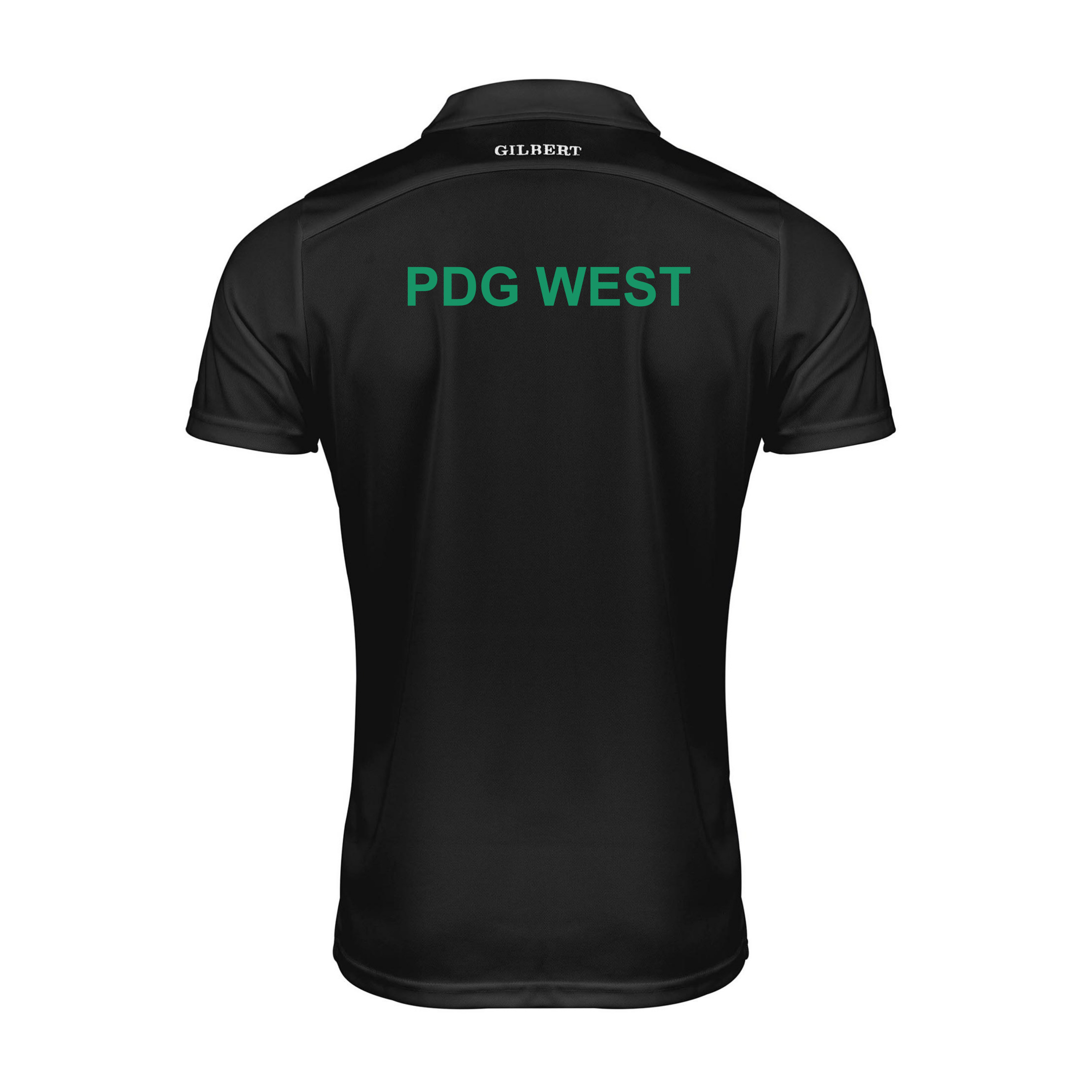 gilbert-rugby-yorkshire-pdg-polo-photon-ii-senior-nera-a-maniche-corte image 2