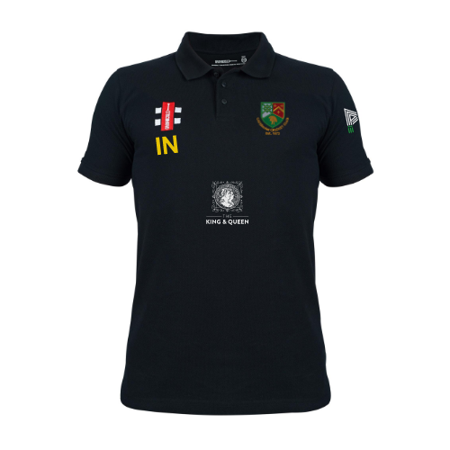 gray-nicolls-caterham-cc-senior-velocity-polo-manica-corta-nero image 1