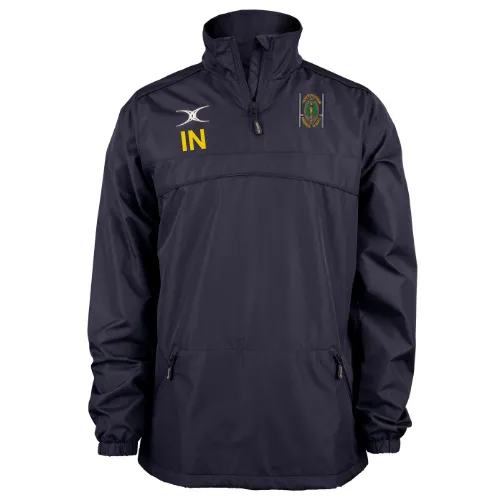 gilbert-rugby-photon-giacca-uomo-zip-1-4-nottingham-medics-rufc-blu-navy image 1