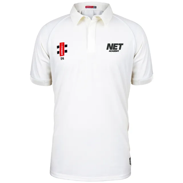 gray-nicolls-matrix-v2-maglia-cricket-manica-corta-junior-net-academy-avorio image 1