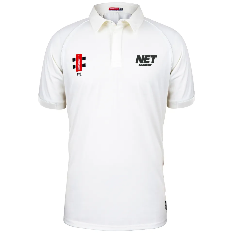 gray-nicolls-matrix-v2-maglia-cricket-manica-corta-junior-net-academy-avorio image 1