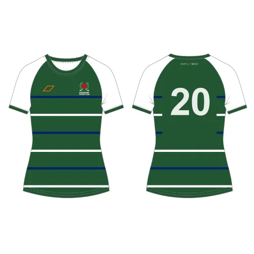 grays-atlas-maglietta-hockey-donna-havant-hc-verde-bianco-manica-corta image 1
