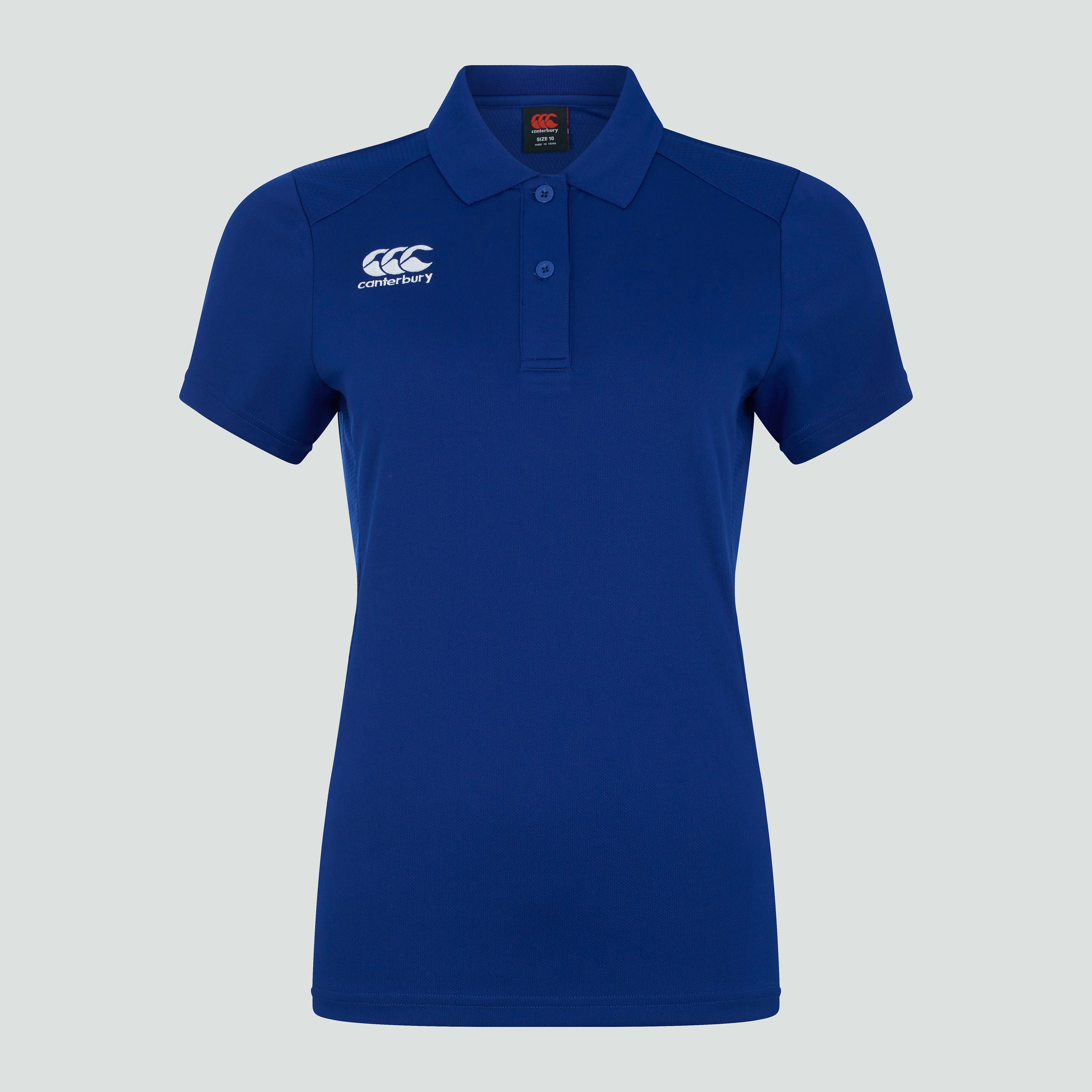 canterbury-club-dry-polo-donna-polo-rugby-blu image 1