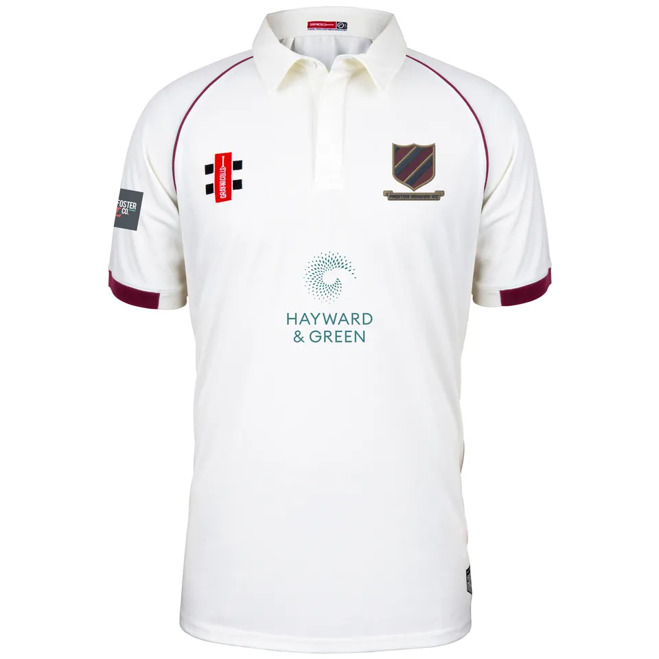 gray-nicolls-matrix-v2-maglia-s-s-junior-preston-nomads-cc-avorio-bordeaux image 1