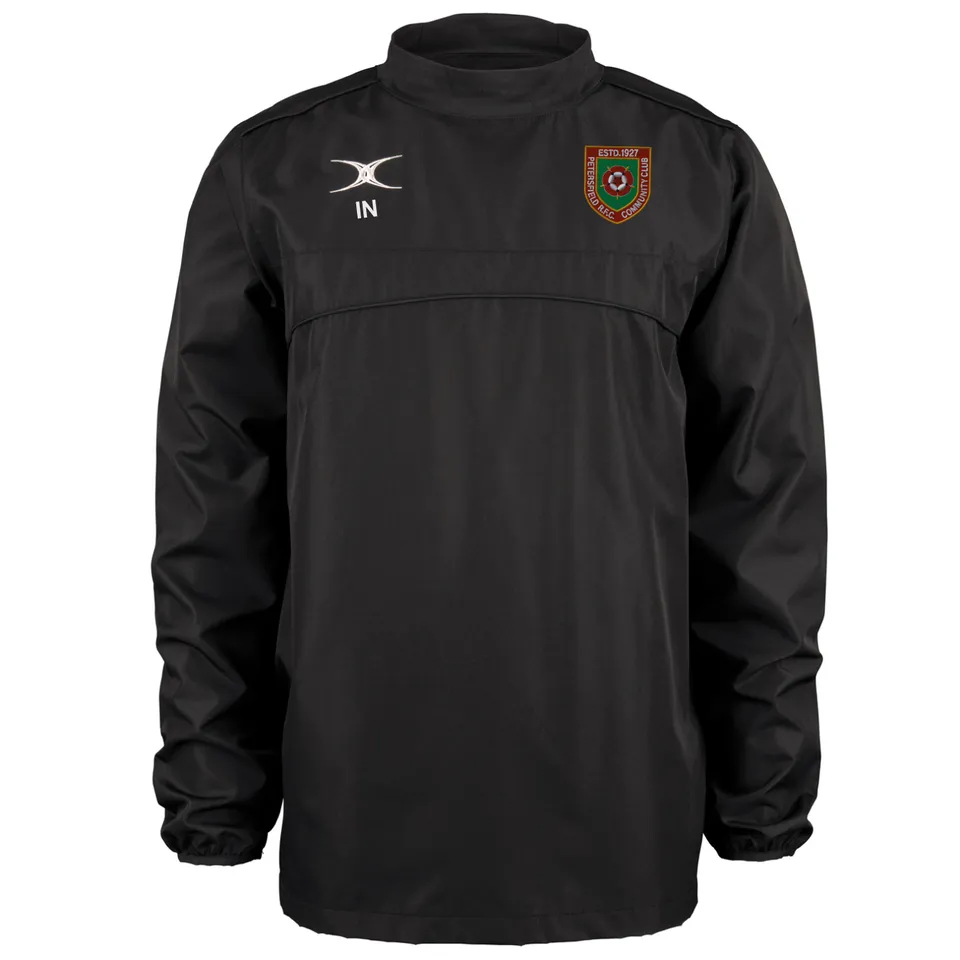 gilbert-rugby-petersfield-rfc-photon-giacca-warm-up-uomo-nera image 1