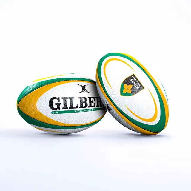 gilbert-rugby-northampton-saints-replica-ball-pallone-replica image 1
