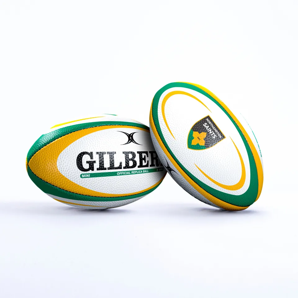 gilbert-rugby-northampton-saints-replica-ball-pallone-replica image 1