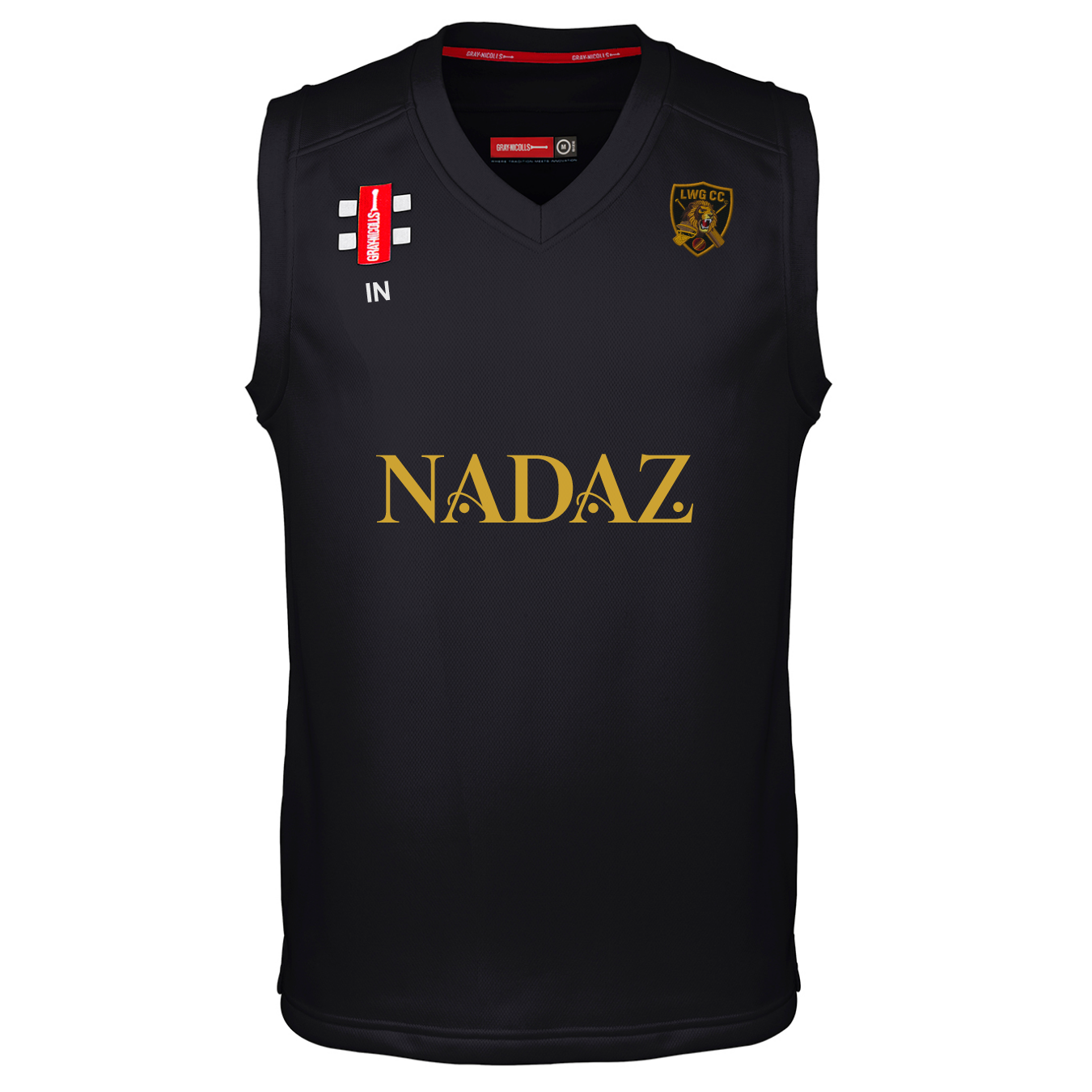 gray-nicolls-pro-performance-gilet-cricket-junior-luton-women-girls-nero image 1