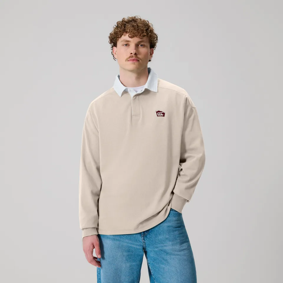 canterbury-the-rugby-jersey-uomo-maglia-rugby-beige-heritage image 1