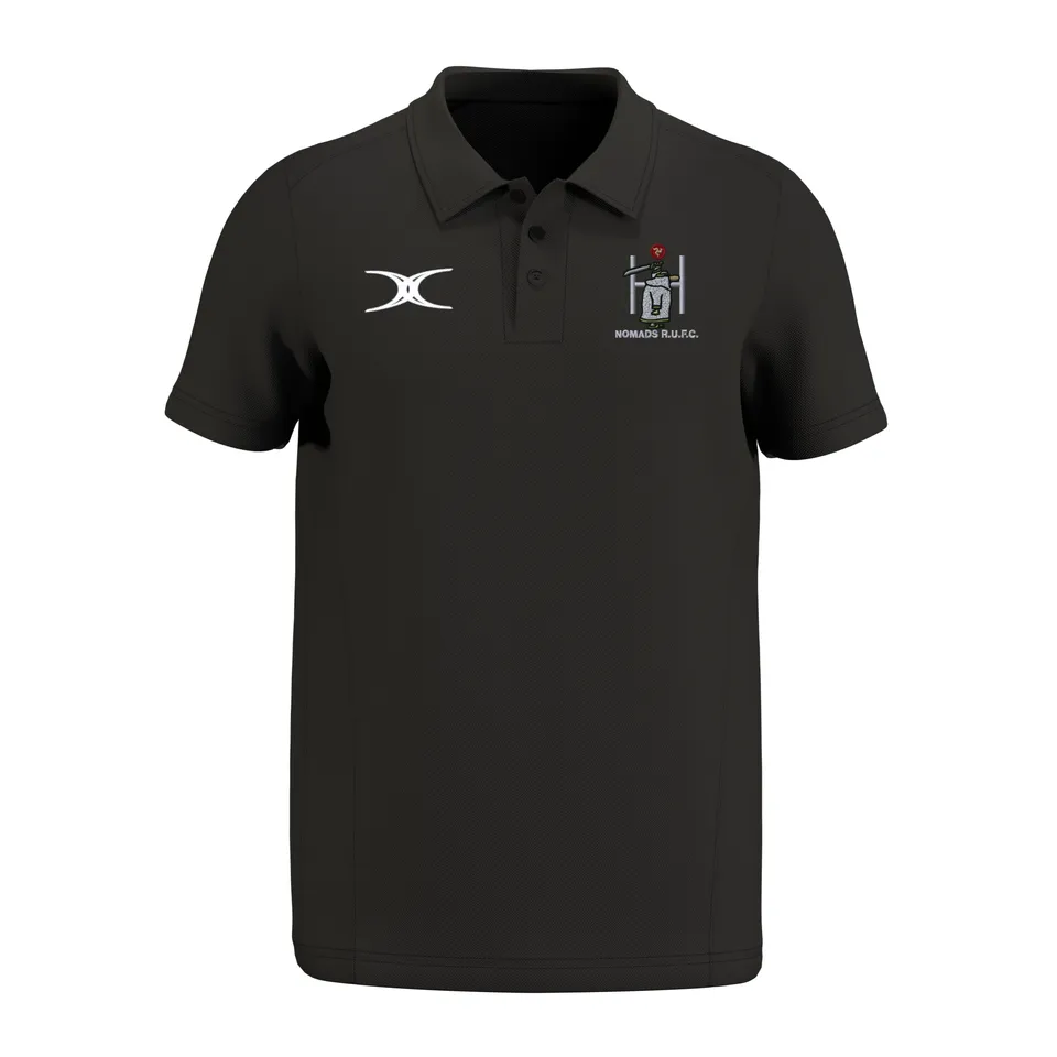 gilbert-rugby-southern-nomads-rufc-atom-polo-junior-nero-manica-corta image 1