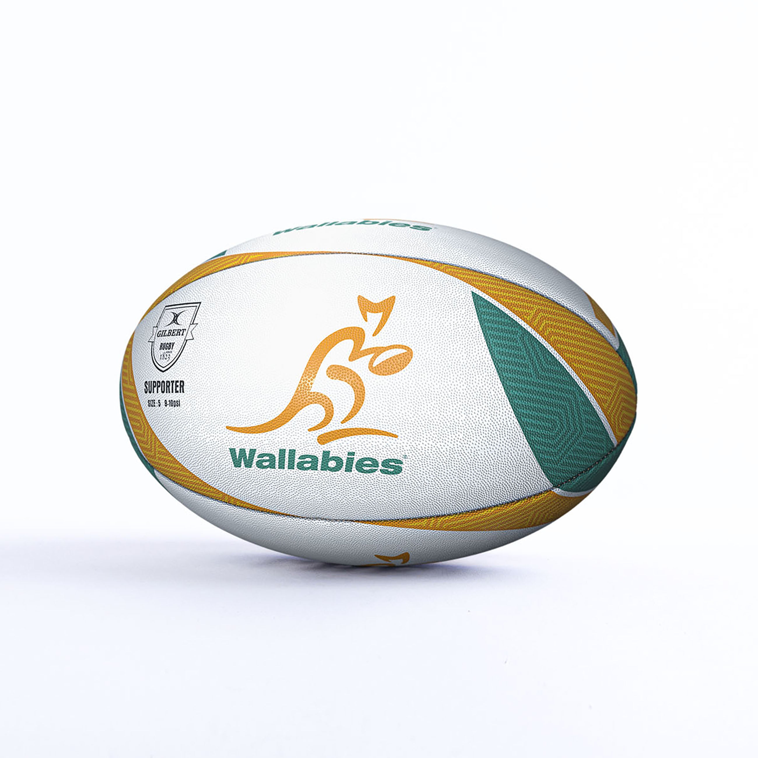 gilbert-rugby-australia-supporter-pallone-misura-5 image 2
