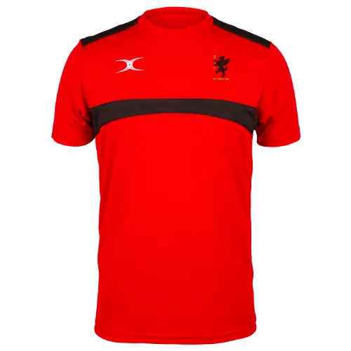gilbert-rugby-wyvern-rfc-photon-junior-t-shirt-rosso-nero image 1