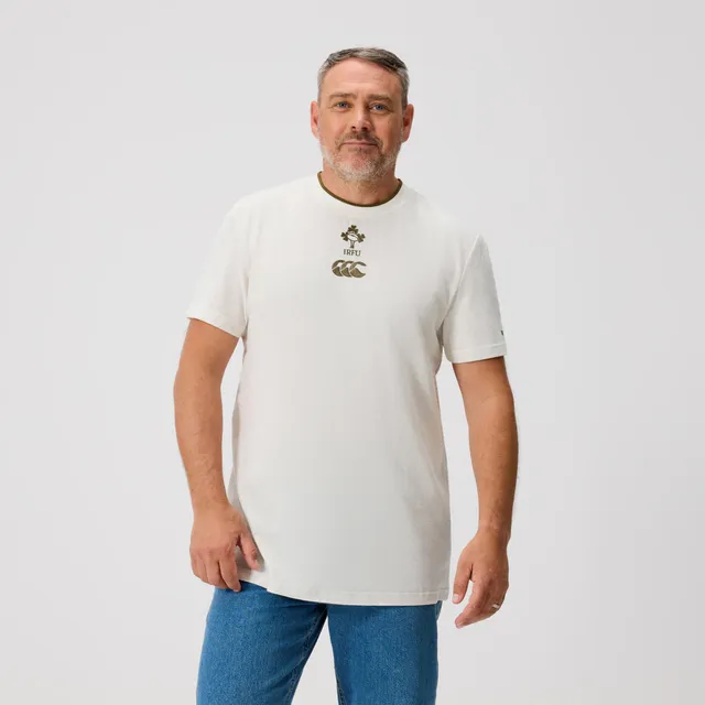 canterbury-ireland-team-t-shirt-cotone-uomo-crema-marl image 1