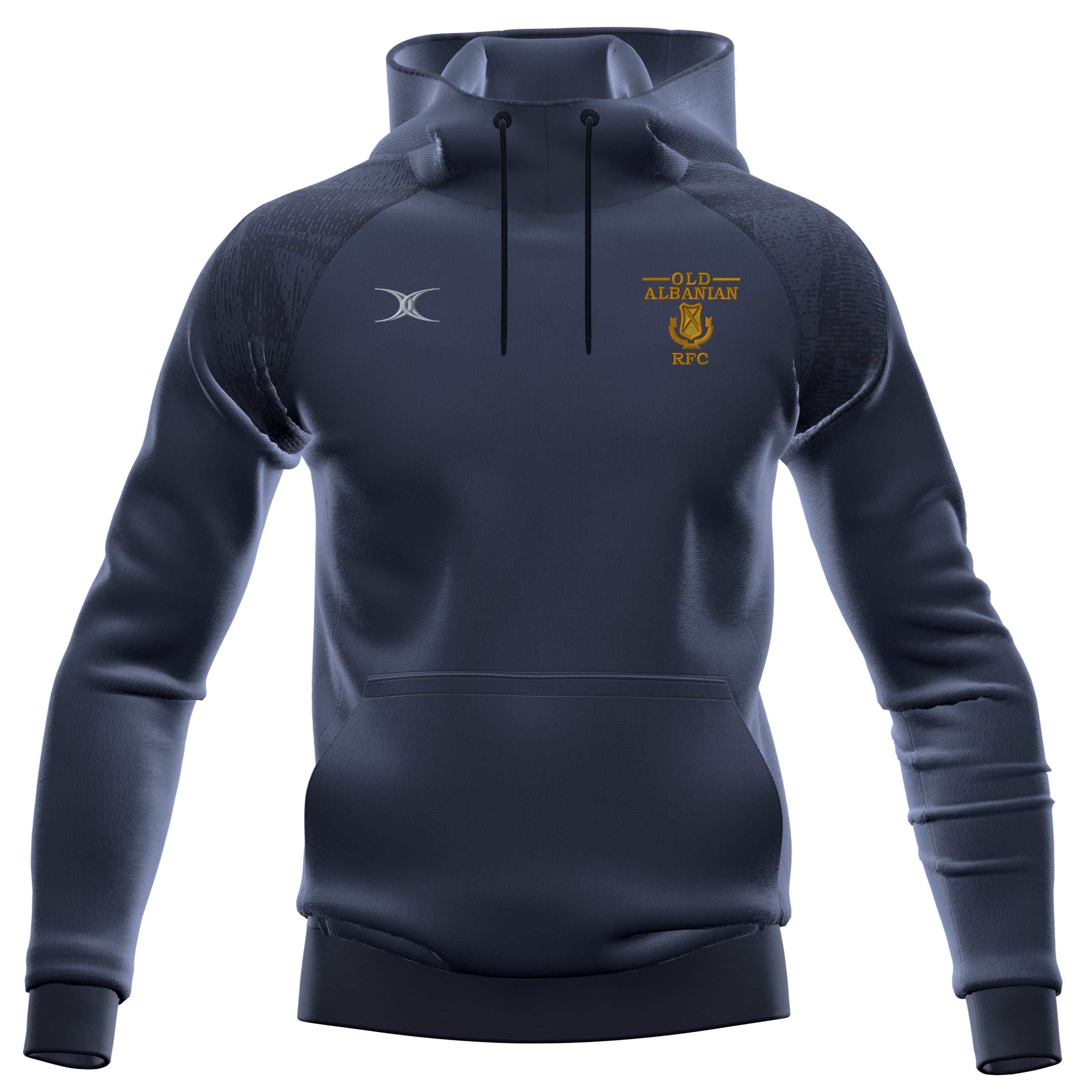 gilbert-rugby-old-albanians-rfc-junior-gts-hoodie-blu-navy-scuro image 1