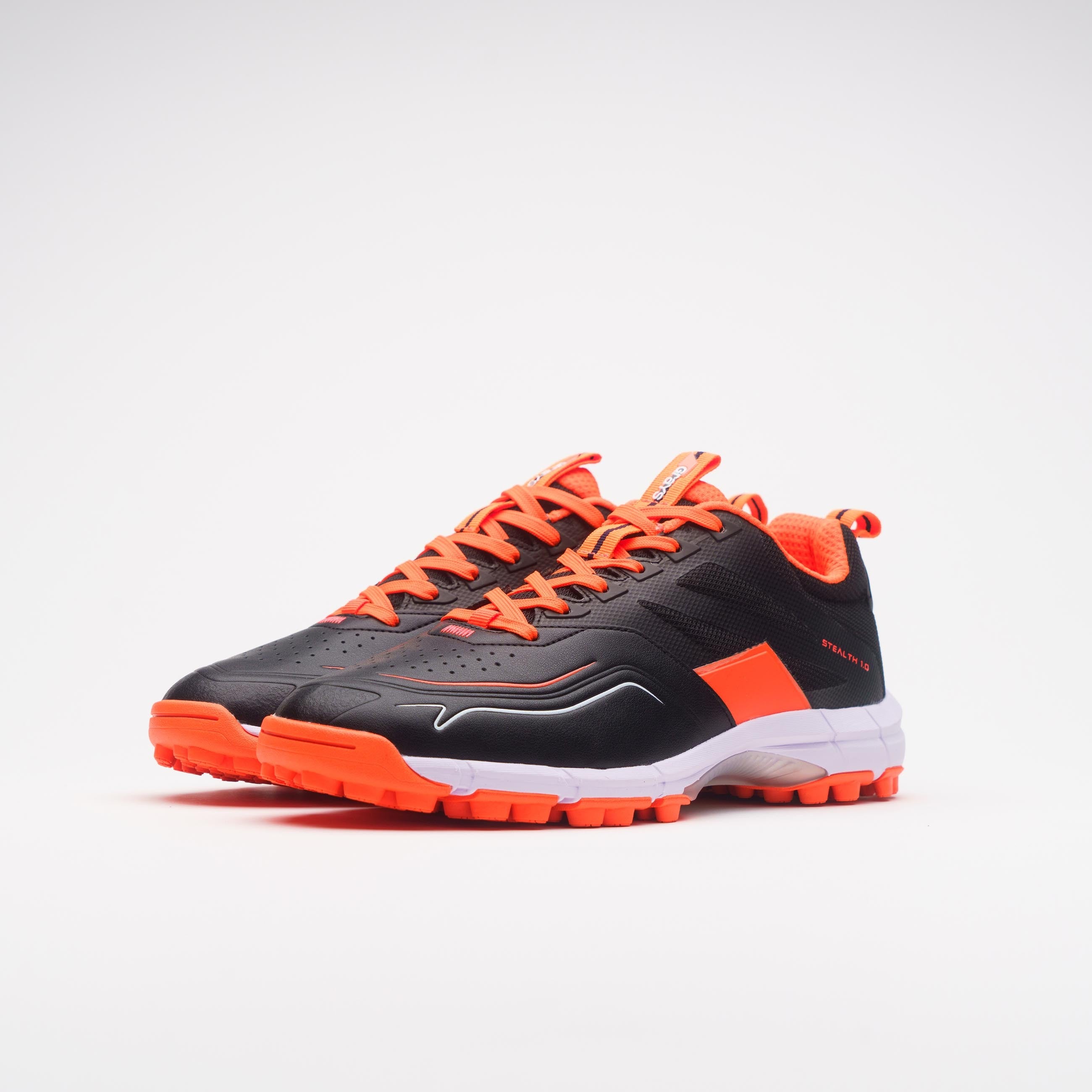 grays-stealth-scarpa-hockey-junior-nero-arancione image 6