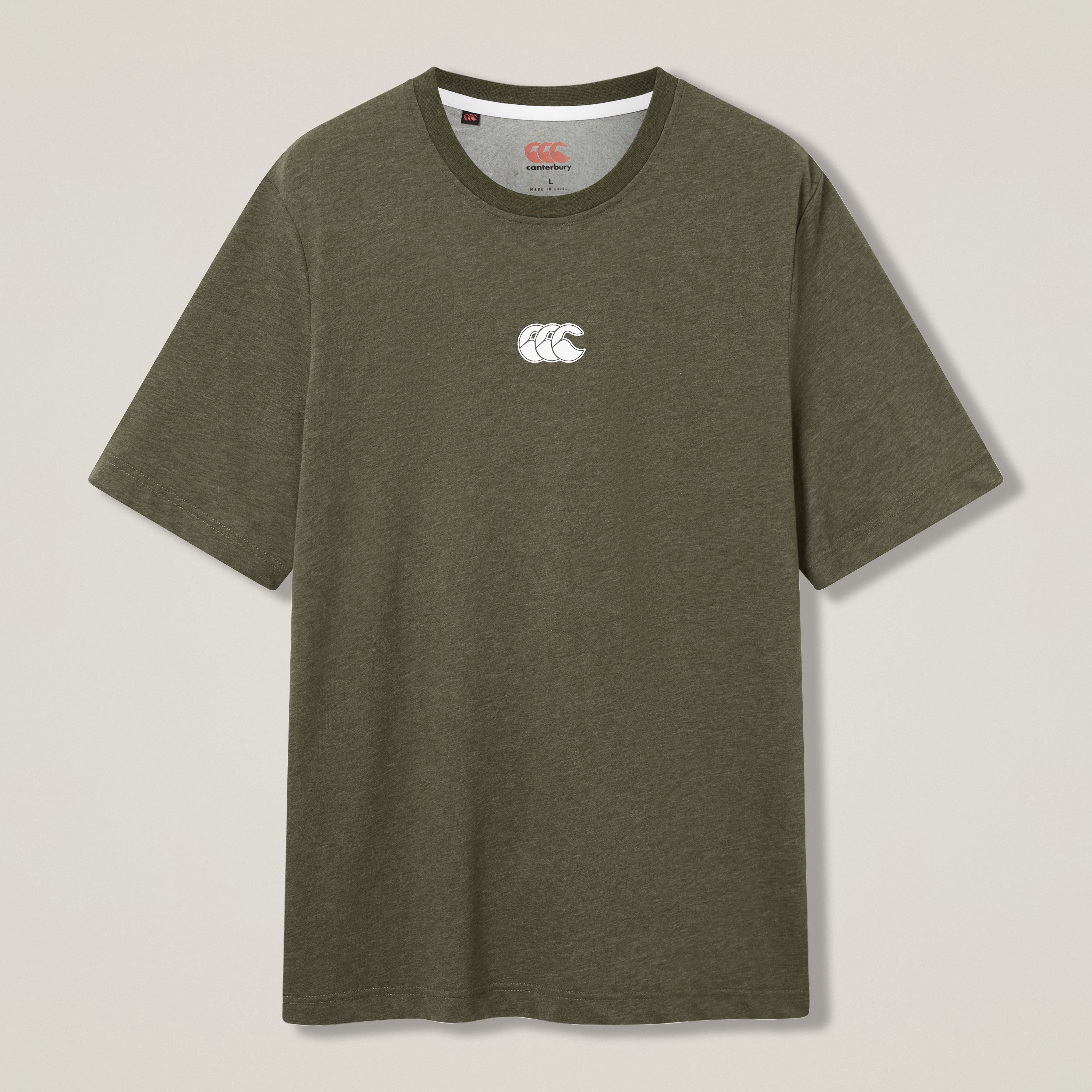 canterbury-tempo-t-shirt-training-uomo-verde image 1