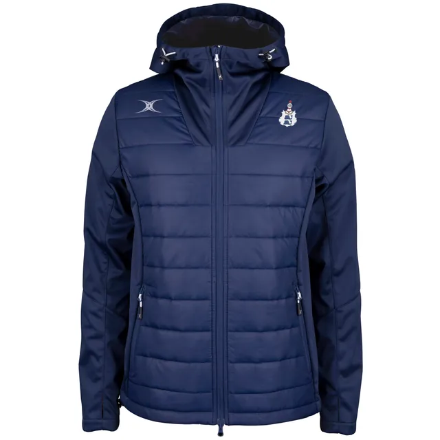 gilbert-rugby-pro-active-giacca-full-zip-senior-brighton-rfc-blu-navy image 1