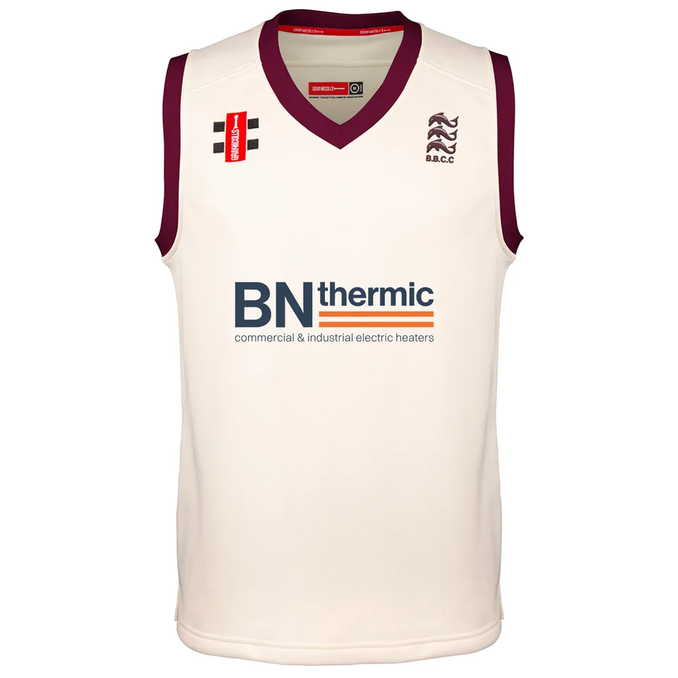 gray-nicolls-brighton-brunswick-cc-senior-pro-performance-gilet-match-avorio-bor image 1
