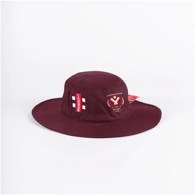 gray-nicolls-crs-cardinals-cc-senior-cappello-da-sole-cricket-marrone image 1