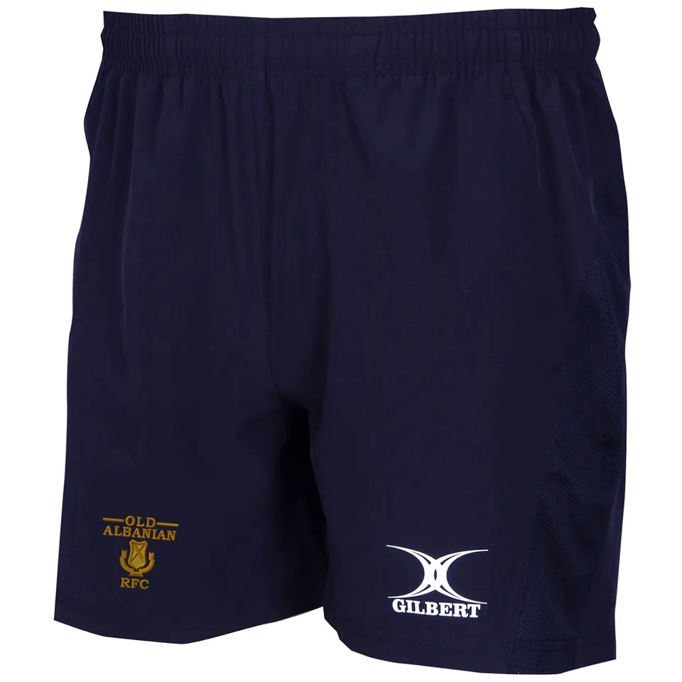 gilbert-rugby-old-albanians-rfc-donna-shorts-leisure-blu-navy image 1