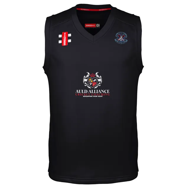 gray-nicolls-kelburne-cc-junior-pro-performance-match-slipover-nero image 1
