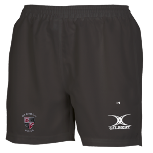 gilbert-rugby-old-brodleians-rufc-donna-saracen-v3-pantaloncini-gara-neri-con-in image 1