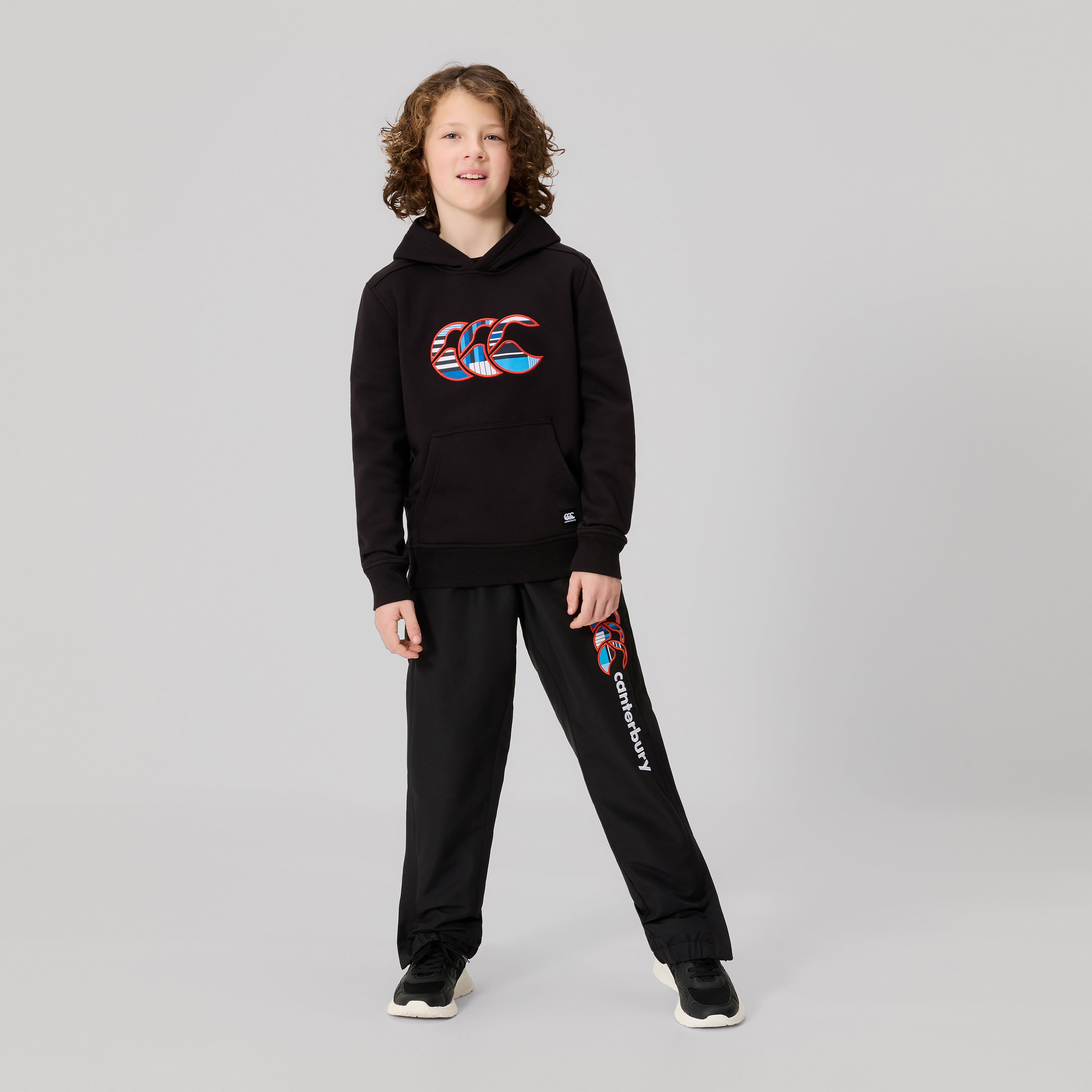 canterbury-uglies-logo-hoodie-bambino-nera image 2