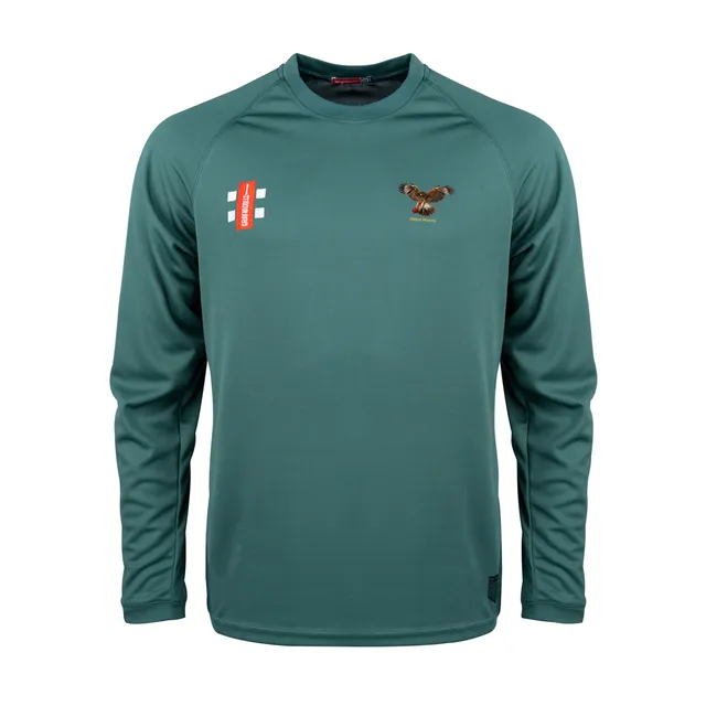 gray-nicolls-matrix-v2-maglia-manica-lunga-verde-donna-hilton-cc image 1