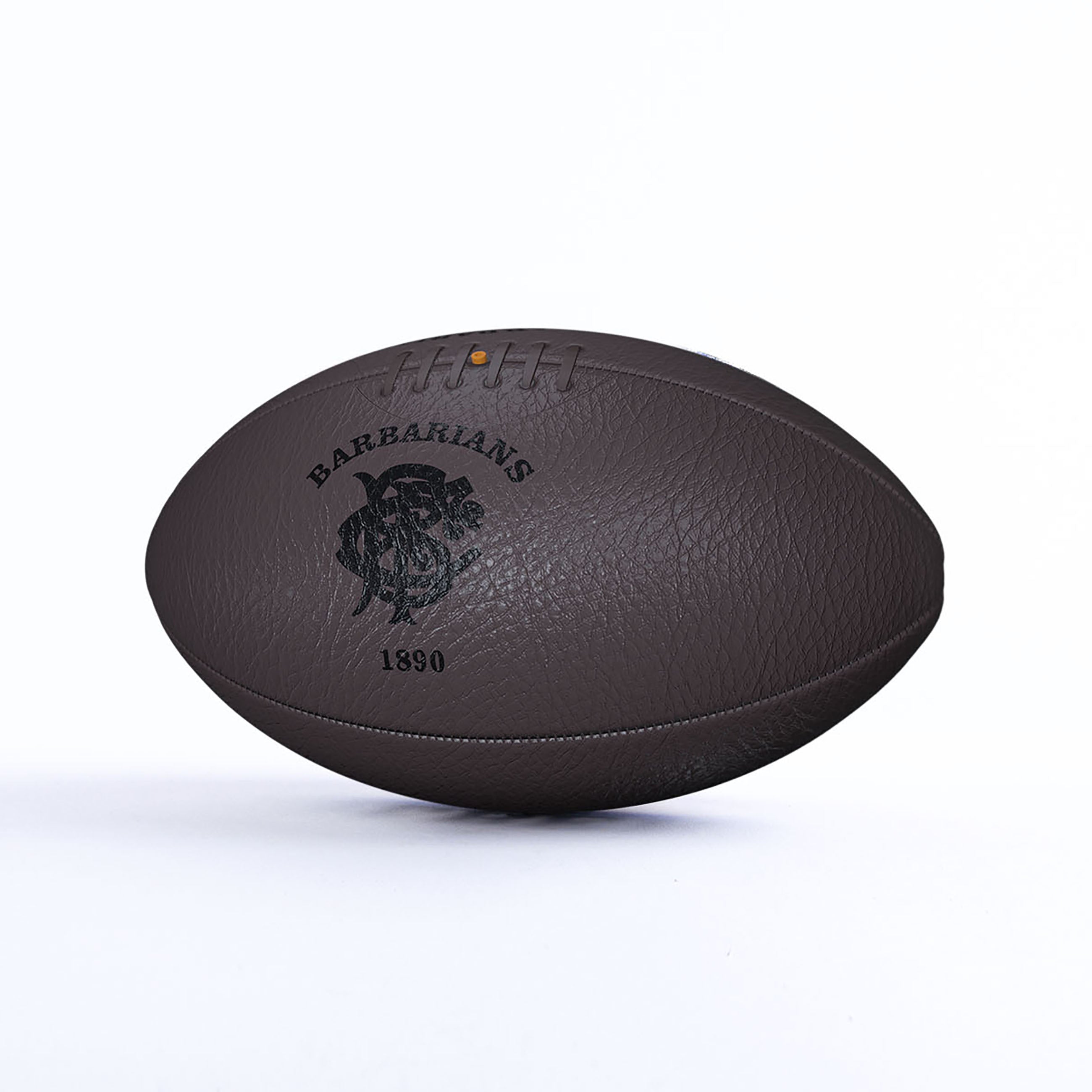 gilbert-rugby-barbarians-fc-vintage-pallone-in-pelle-misura-5 image 2