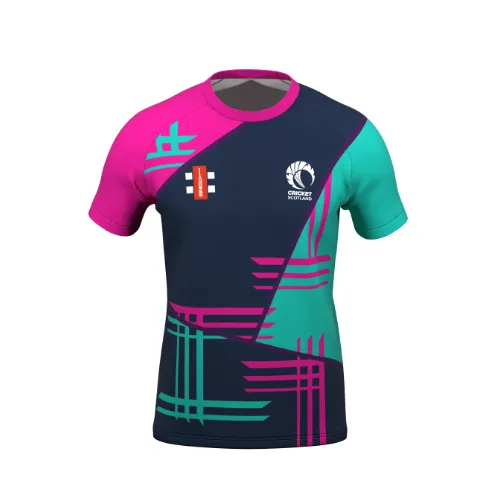 gray-nicolls-cricket-scotland-maglia-training-donna-manica-corta image 1