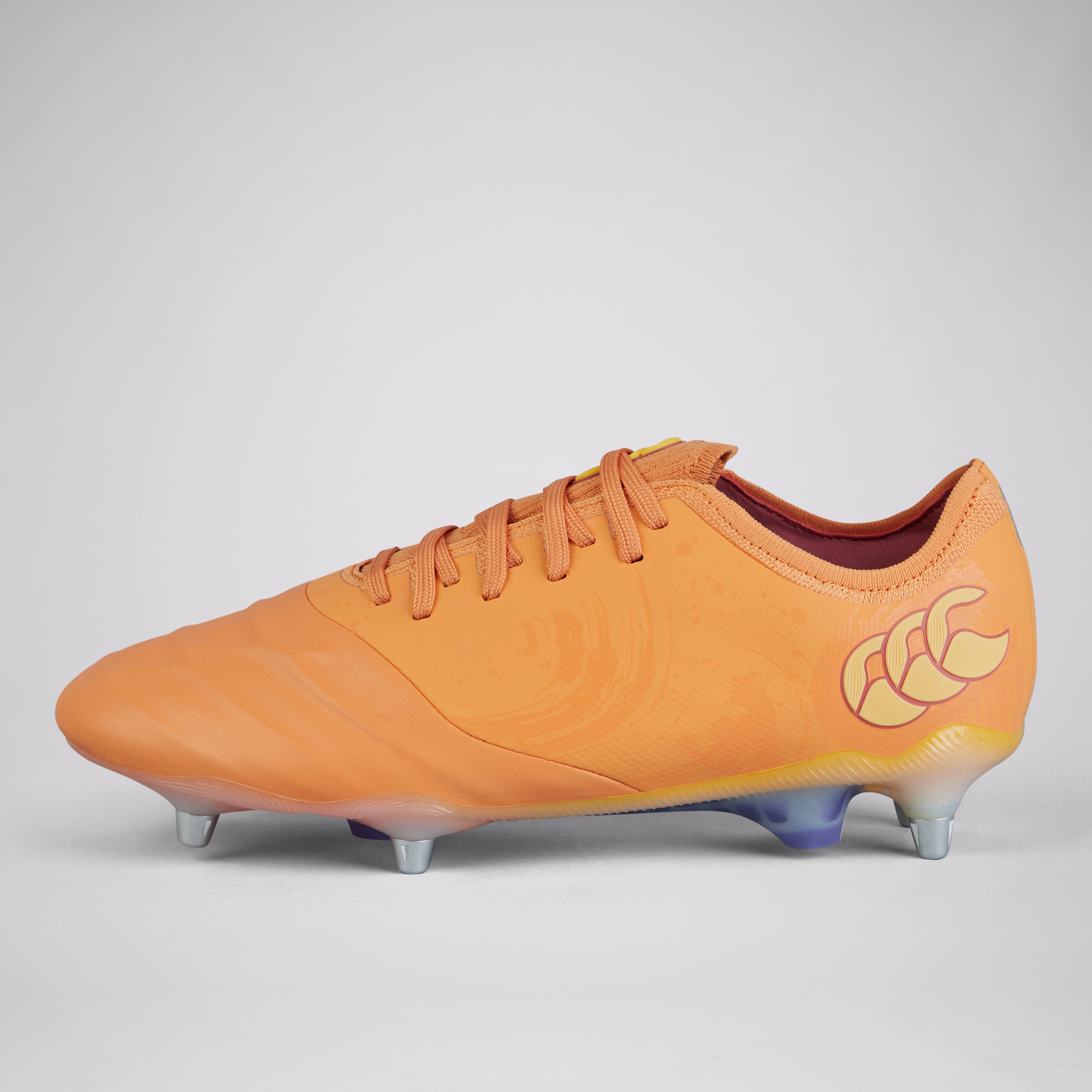 canterbury-phoenix-genesis-elite-sg-scarpe-rugby-unisex-arancione image 1