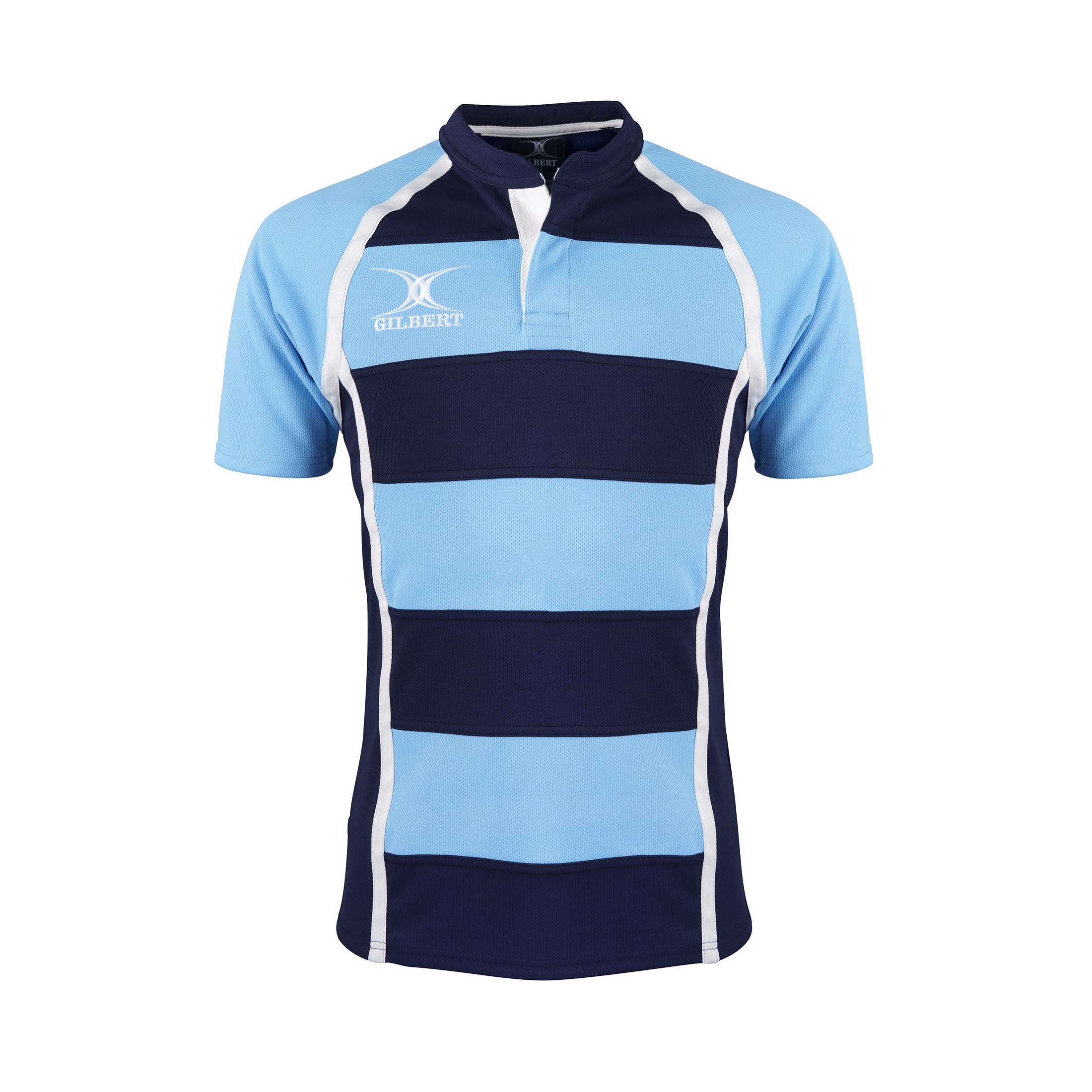 gilbert-rugby-xact-hoops-maglia-gara-junior image 3
